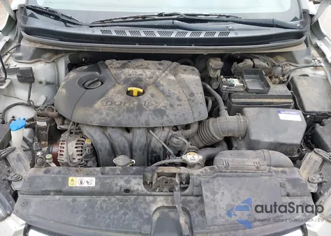 2012 Hyundai Elantra Limited (Ulsan Plant) из США, поврежденный, VIN KMHDH4AEXCU250592